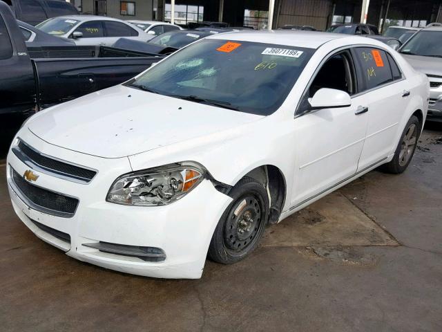 1G1ZC5E07CF383479 - 2012 CHEVROLET MALIBU 1LT 白色 照片 2
