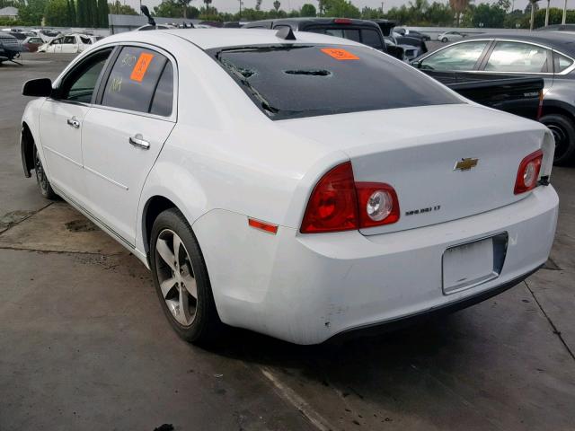1G1ZC5E07CF383479 - 2012 CHEVROLET MALIBU 1LT 白色 照片 3
