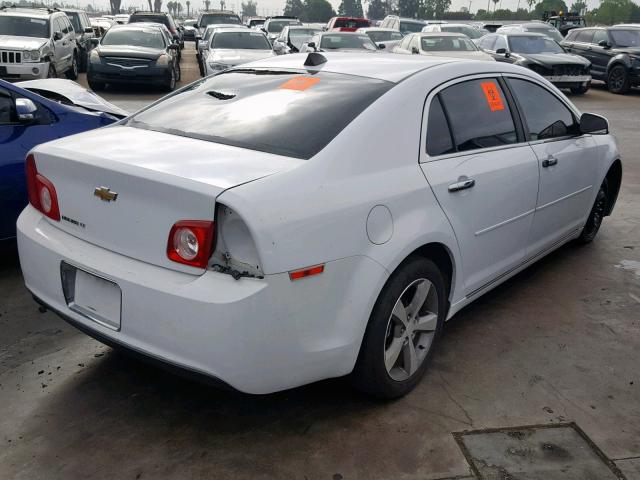 1G1ZC5E07CF383479 - 2012 CHEVROLET MALIBU 1LT 白色 照片 4