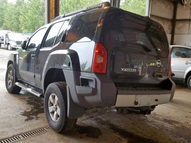 5N1AN0NW3DN819480 - 2013 NISSAN XTERRA X BLACK photo 3