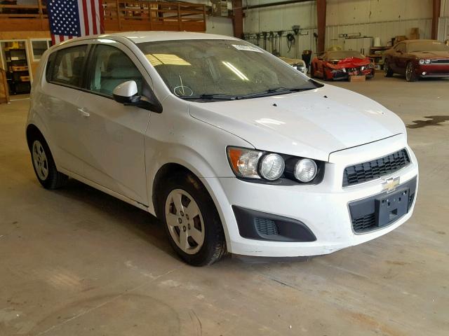 1G1JA6SH2E4232146 - 2014 CHEVROLET SONIC LS WHITE photo 1