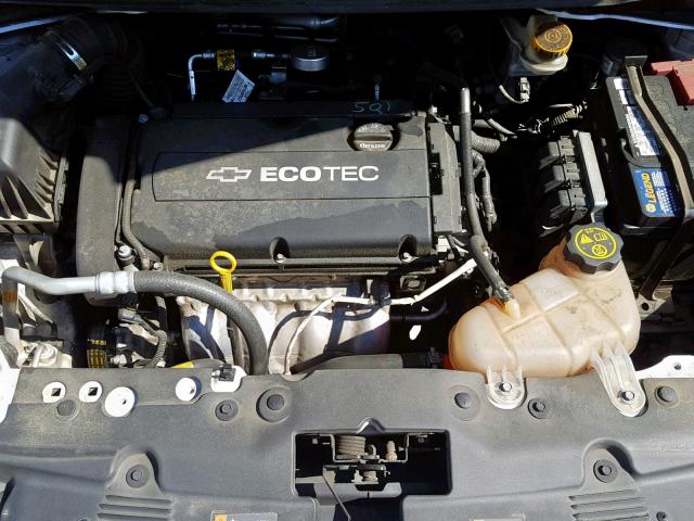 1G1JA6SH2E4232146 - 2014 CHEVROLET SONIC LS WHITE photo 7