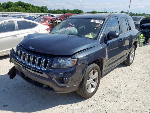 1C4NJCBB6ED588036 - 2014 JEEP COMPASS SP 石墨色 照片 2