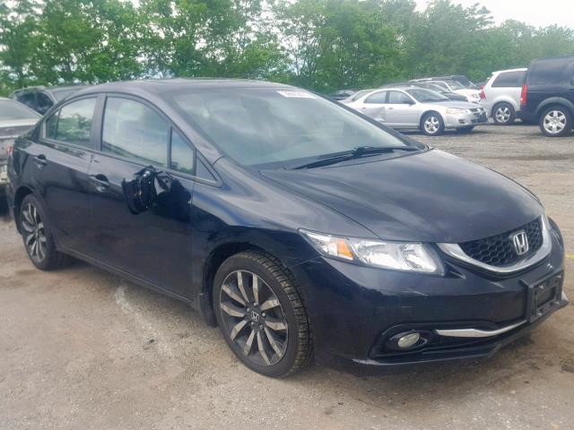 2HGFB2F94FH523839 - 2015 HONDA CIVIC EXL BLACK photo 1