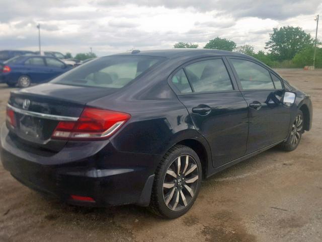 2HGFB2F94FH523839 - 2015 HONDA CIVIC EXL BLACK photo 4