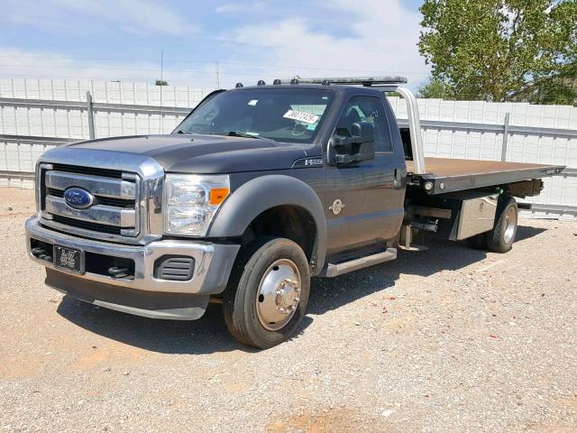 1FDUF5GT8FEB64391 - 2015 FORD F550 SUPER BLACK photo 2