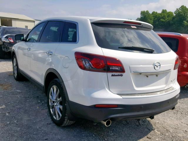 JM3TB2DA3E0442159 - 2014 MAZDA CX-9 GRAND WHITE photo 3