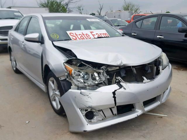 4T1BF1FK6CU153318 - 2012 TOYOTA CAMRY BASE SILVER photo 1