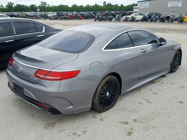 WDDXJ8FB7FA008396 - 2015 MERCEDES-BENZ S 550 GRAY photo 4