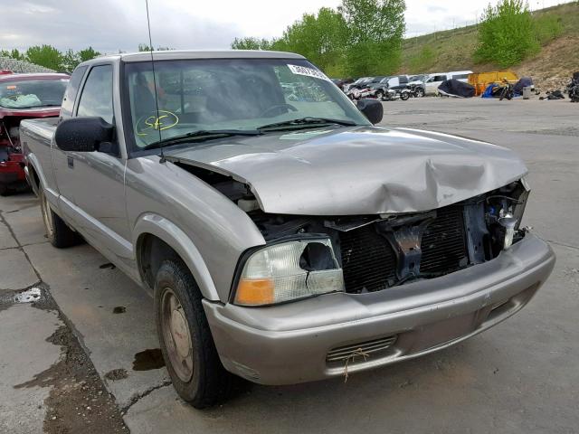 1GTCS19X738104620 - 2003 GMC SONOMA GRAY photo 1