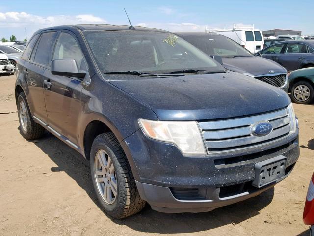 2FMDK36C48BA51182 - 2008 FORD EDGE SE BLUE photo 1