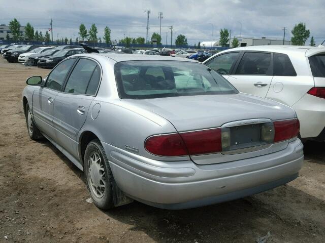 1G4HR54K71U267840 - 2001 BUICK LESABRE LI SILVER photo 3