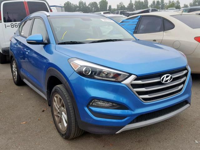 KM8J33A21HU367812 - 2017 HYUNDAI TUCSON LIM BLUE photo 1