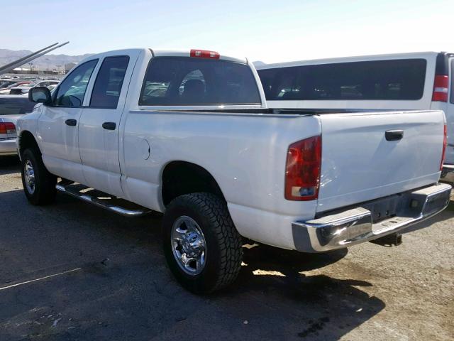 3D7KU28633G772760 - 2003 DODGE RAM 2500 S თეთრი ფოტო 3