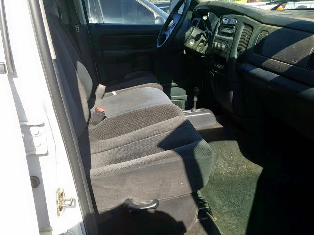 3D7KU28633G772760 - 2003 DODGE RAM 2500 S თეთრი ფოტო 5