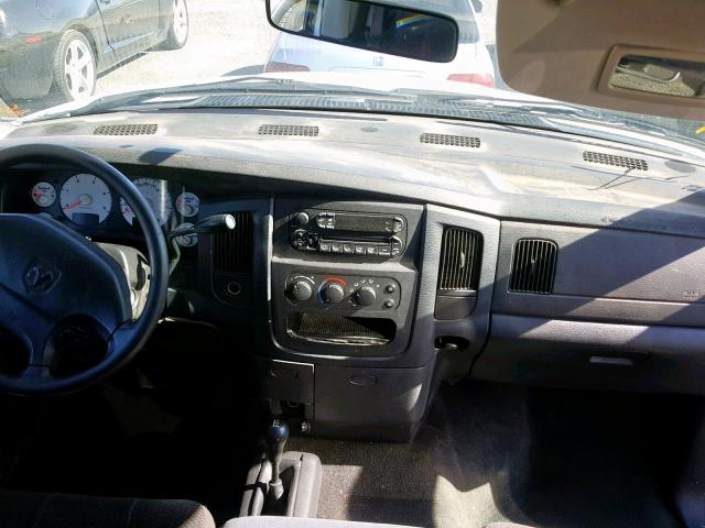 3D7KU28633G772760 - 2003 DODGE RAM 2500 S თეთრი ფოტო 9