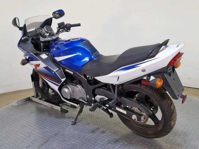 VTTGM51A592100908 - 2009 SUZUKI GS500 BLUE photo 6