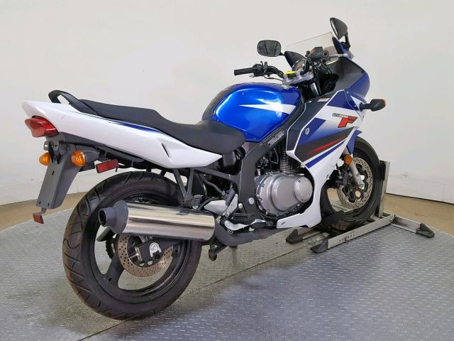 VTTGM51A592100908 - 2009 SUZUKI GS500 BLUE photo 8