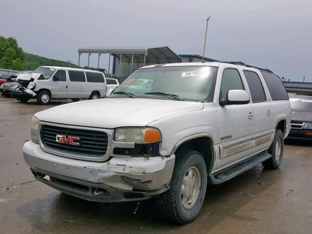 1GKFK16Z12J146666 - 2002 GMC YUKON XL K WHITE photo 2