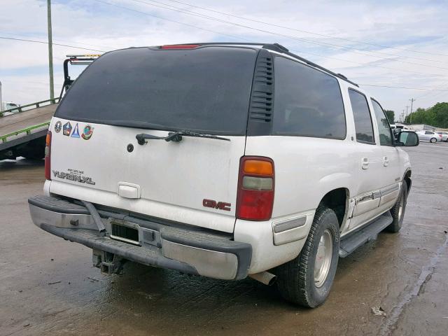 1GKFK16Z12J146666 - 2002 GMC YUKON XL K WHITE photo 4