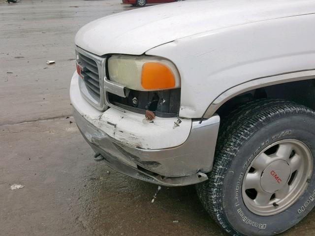 1GKFK16Z12J146666 - 2002 GMC YUKON XL K WHITE photo 9