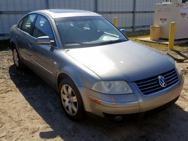 WVWRH63B52P286762 - 2002 VOLKSWAGEN PASSAT GLX GRAY photo 1