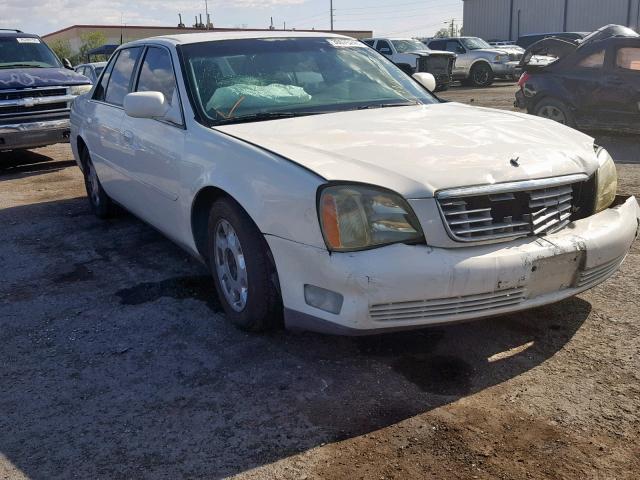 1G6KD54Y54U105774 - 2004 CADILLAC DEVILLE WHITE photo 1