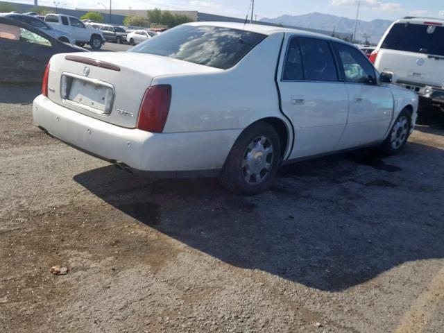 1G6KD54Y54U105774 - 2004 CADILLAC DEVILLE WHITE photo 4