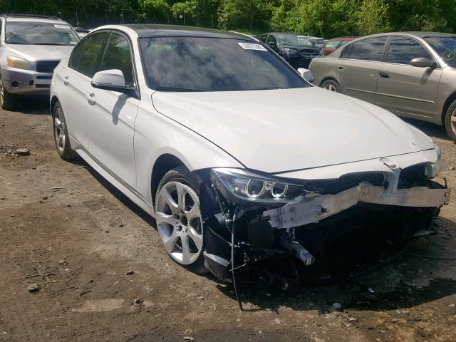 WBA3B9G58ENR90772 - 2014 BMW 335 XI WHITE photo 1