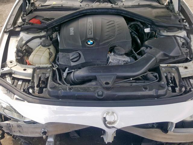 WBA3B9G58ENR90772 - 2014 BMW 335 XI WHITE photo 7