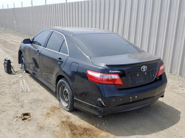 4T1BE46K77U715141 - 2007 TOYOTA CAMRY NEW BLACK photo 3