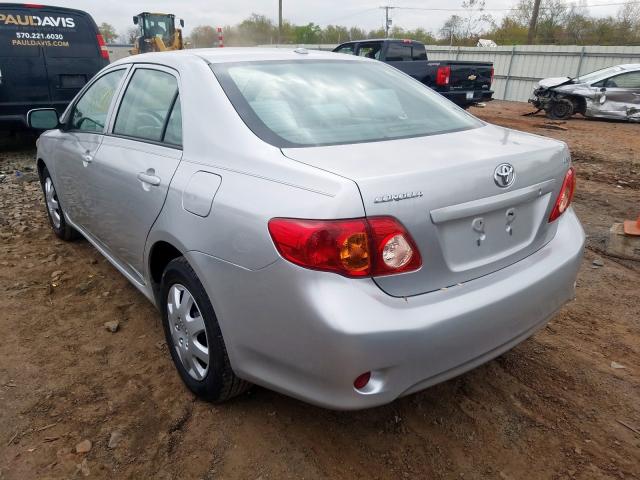 1NXBU4EE8AZ335070 - 2010 TOYOTA COROLLA BASE  photo 3