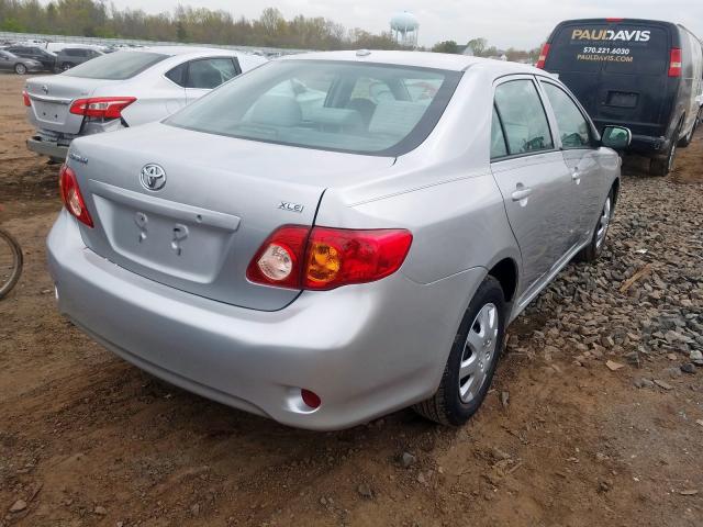 1NXBU4EE8AZ335070 - 2010 TOYOTA COROLLA BASE  photo 4