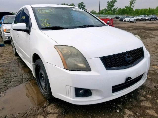 3N1BB61E68L626024 - 2008 NISSAN SENTRA SE- WHITE photo 1