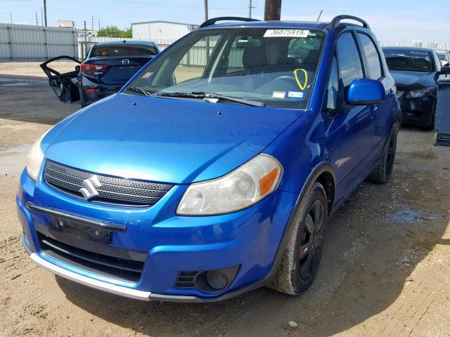 JS2YB413475102790 - 2007 SUZUKI SX4 BLUE photo 2