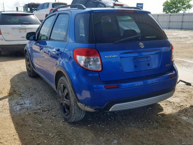 JS2YB413475102790 - 2007 SUZUKI SX4 BLUE photo 3