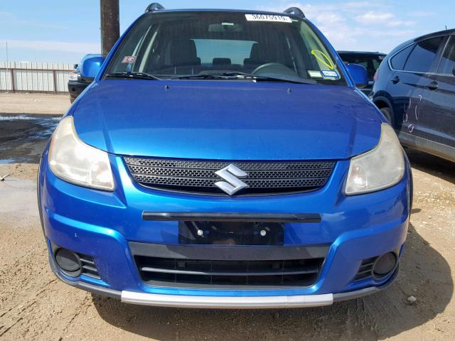 JS2YB413475102790 - 2007 SUZUKI SX4 BLUE photo 9