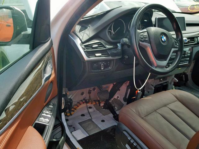 5UXKR2C54F0H35768 - 2015 BMW X5 SDRIVE3 WHITE photo 9