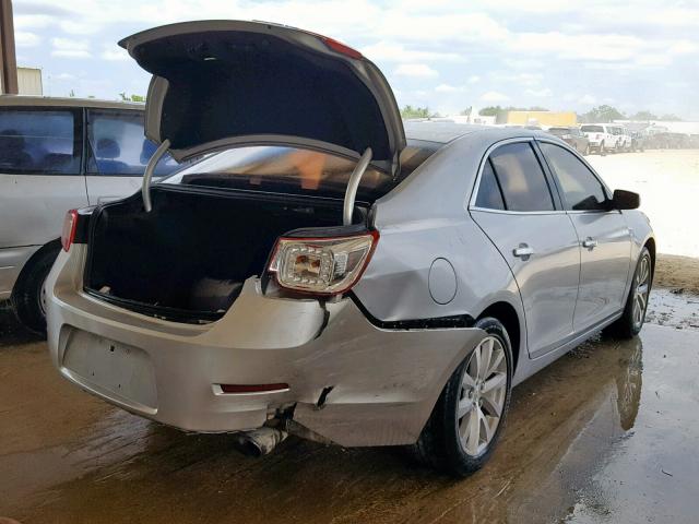 1G11H5SAXDF261258 - 2013 CHEVROLET MALIBU LTZ ვერცხლისფერი ფოტო 4