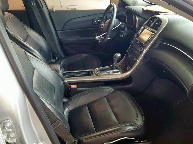 1G11H5SAXDF261258 - 2013 CHEVROLET MALIBU LTZ ვერცხლისფერი ფოტო 5