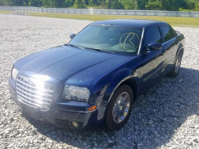 2C3JA53G95H630243 - 2005 CHRYSLER 300 TOURIN BLUE photo 2