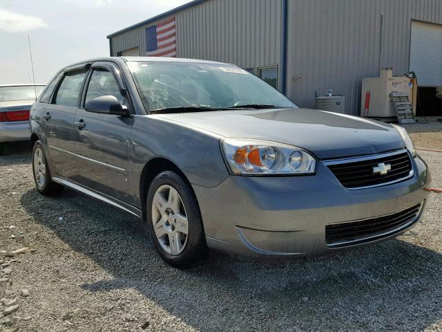 1G1ZT63876F184578 - 2006 CHEVROLET MALIBU MAX GRAY photo 1