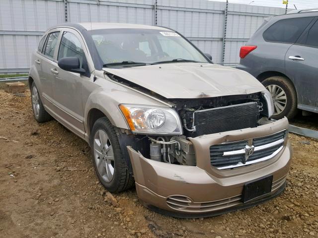 1B3HB48A89D200858 - 2009 DODGE CALIBER SX GOLD photo 1