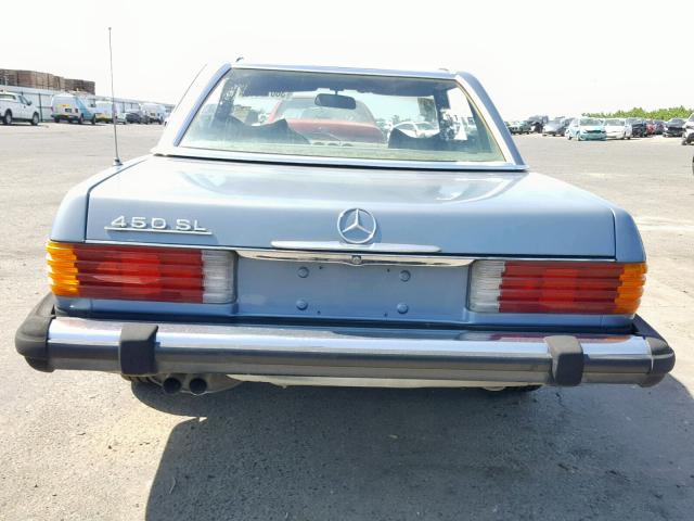 10704412040042 - 1977 MERCEDES-BENZ 450 SL BLUE photo 9