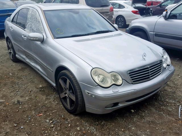 WDBRF65J54F483500 - 2004 MERCEDES-BENZ C 32 AMG K GRAY photo 1