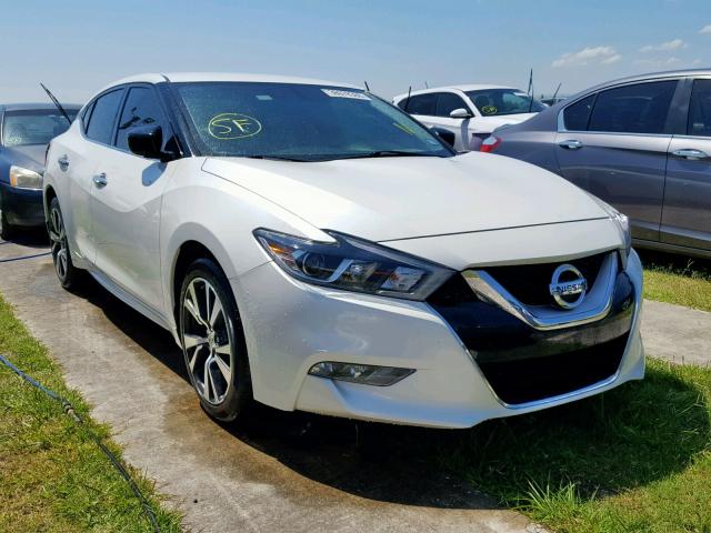 1N4AA6AP2HC370611 - 2017 NISSAN MAXIMA 3.5 WHITE photo 1