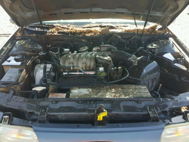 1FACP52U3NG157841 - 1992 FORD TAURUS GL SILVER photo 7