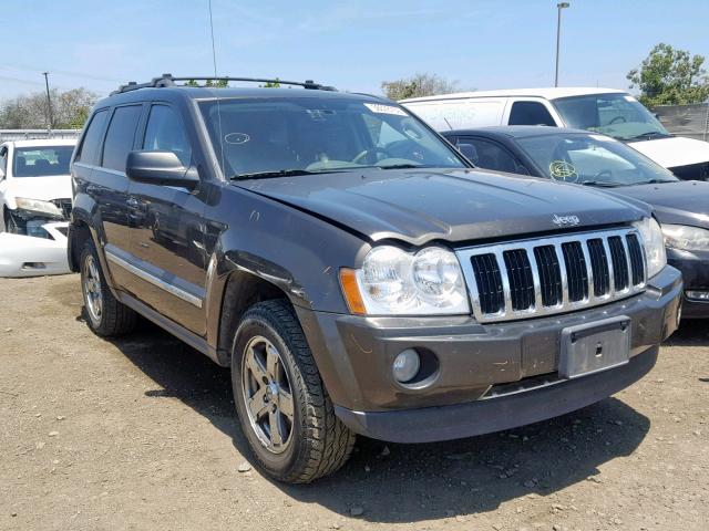 1J4HS58N66C327921 - 2006 JEEP GRAND CHER GREEN photo 1