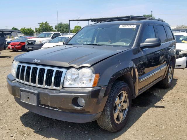 1J4HS58N66C327921 - 2006 JEEP GRAND CHER GREEN photo 2