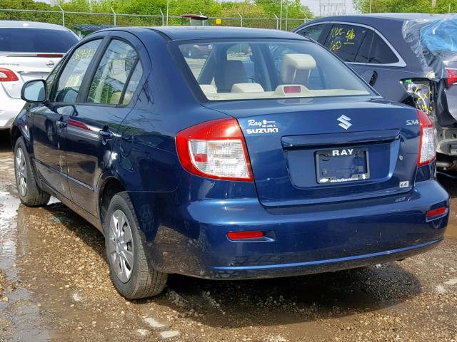 JS2YC5A2XA6310183 - 2010 SUZUKI SX4 LE BLUE photo 3